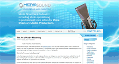 Desktop Screenshot of blog.mediasound.com.au